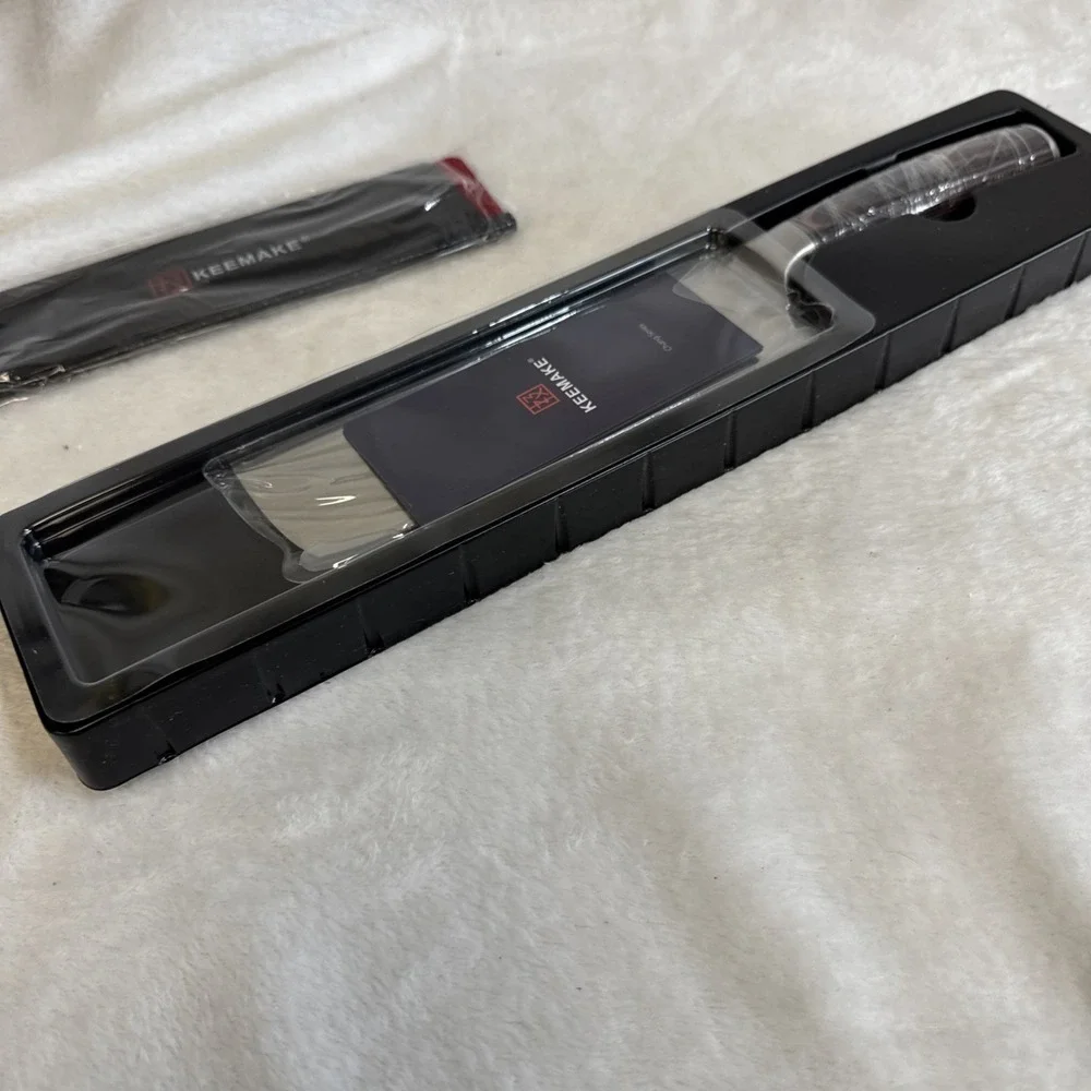 KEEMAKE Nakiri Knife 7 Inch Japanese Kitchen Knife with Sheath Professional Prep